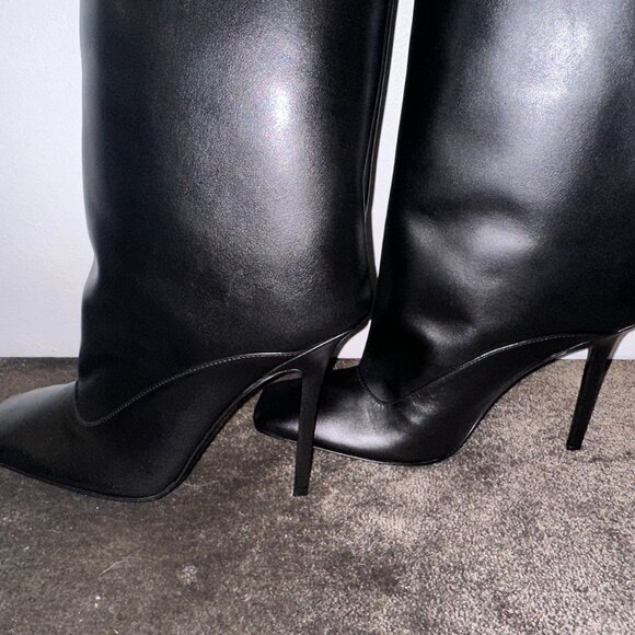 The Attico Sienna Black High Boots - Picture 3 of 8